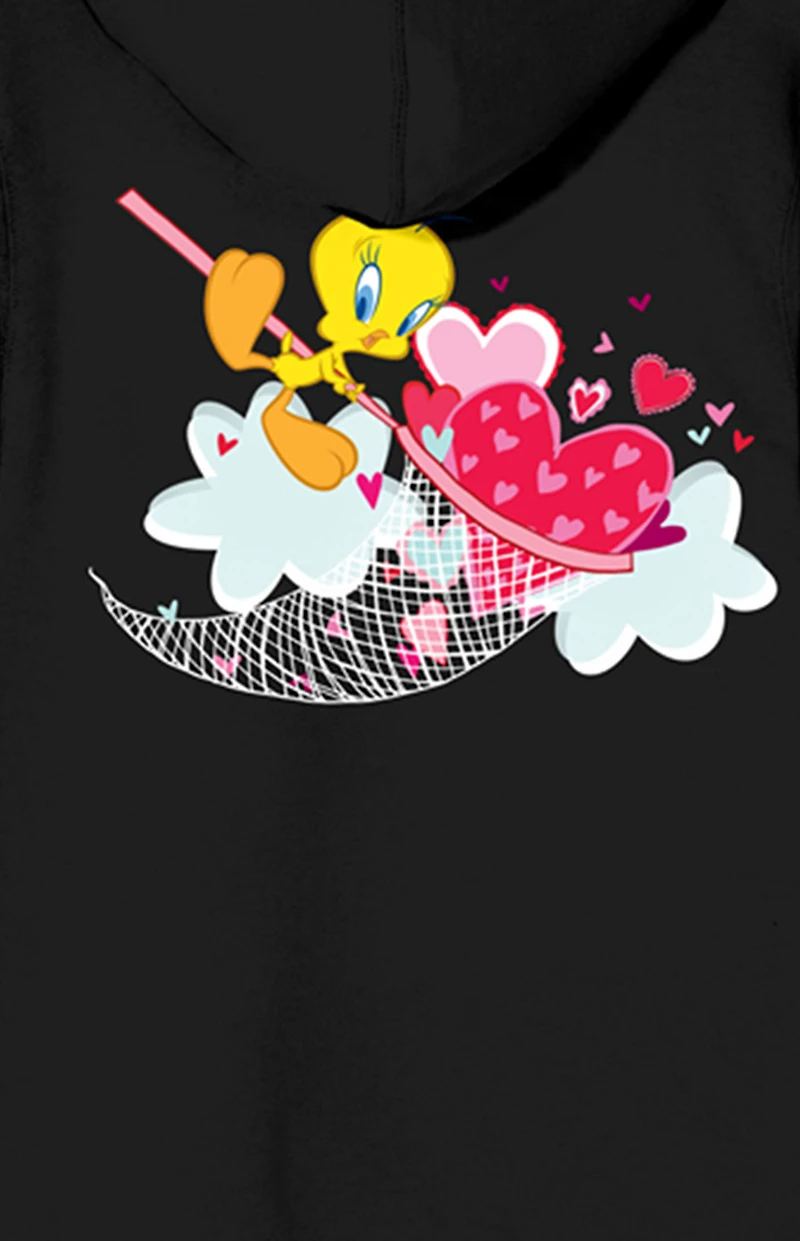Looney Tunes Love Is The Air Zip Up Hoodie