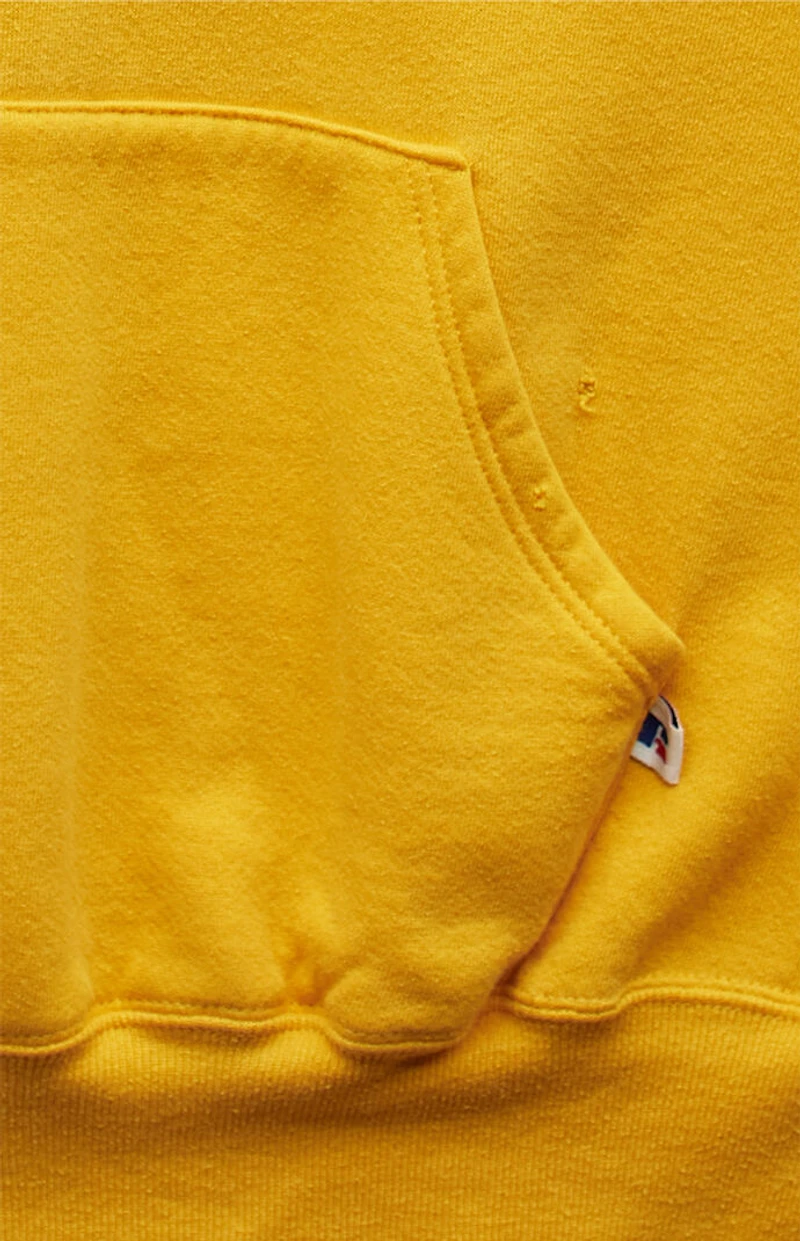 PS VINTAGE '90s Yellow Russell Pullover Hoodie