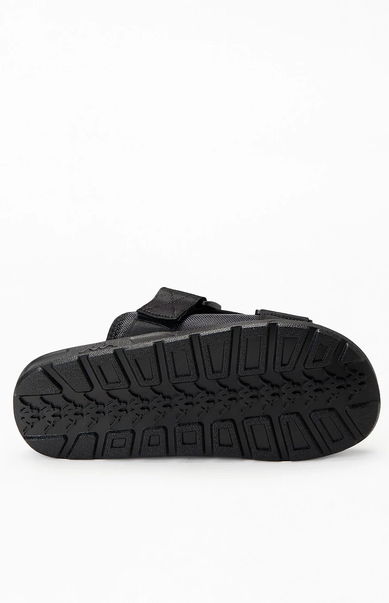 Kappa Black 222 Banda Mitel1 Slide Sandals