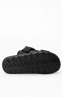 Kappa Black 222 Banda Mitel1 Slide Sandals
