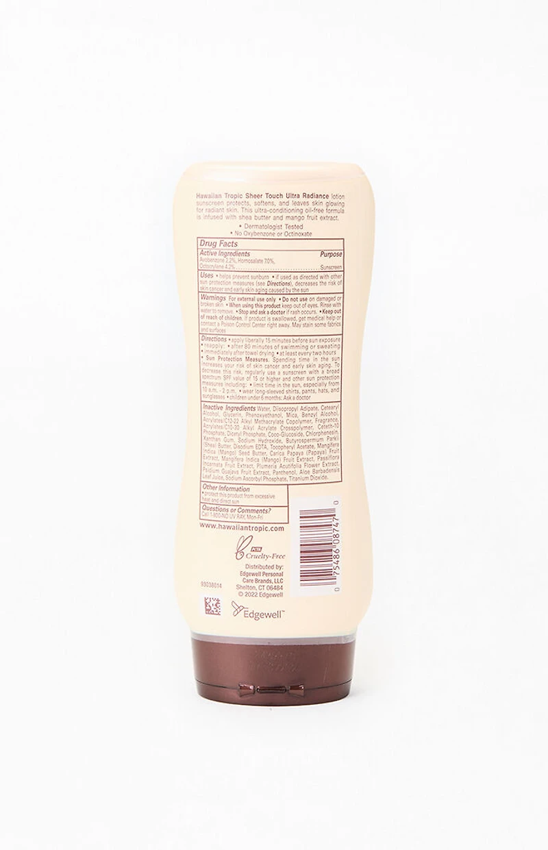 Hawaiian Tropic Sheer Touch Lotion SPF 30