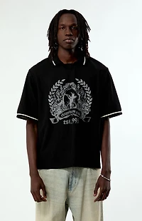 Pacsun Black 199x Short Sleeve Soccer Jersey