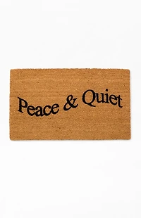 MUSEUM OF PEACE & QUIET Wordmark Door Mat
