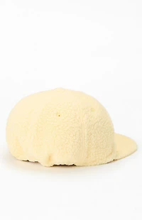 Fear of God ESSENTIALS Garden Yellow Sherpa Fleece Baseball Hat