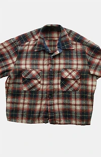 PS VINTAGE '90s Flannel Cropped Top
