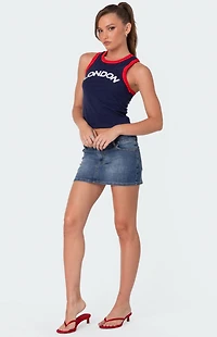 Edikted London Girl Contrast Tank Top