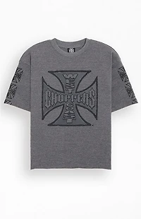 West Coast Choppers Cutoff Waffle Knit T-Shirt