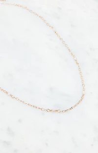 John Galt Chain Pearl Necklace