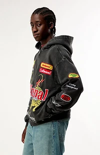 Pacsun Subliminal Racing Full Zip Hoodie