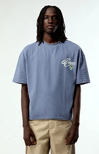 Pacsun Bodega Applique Cropped Boxy T-Shirt