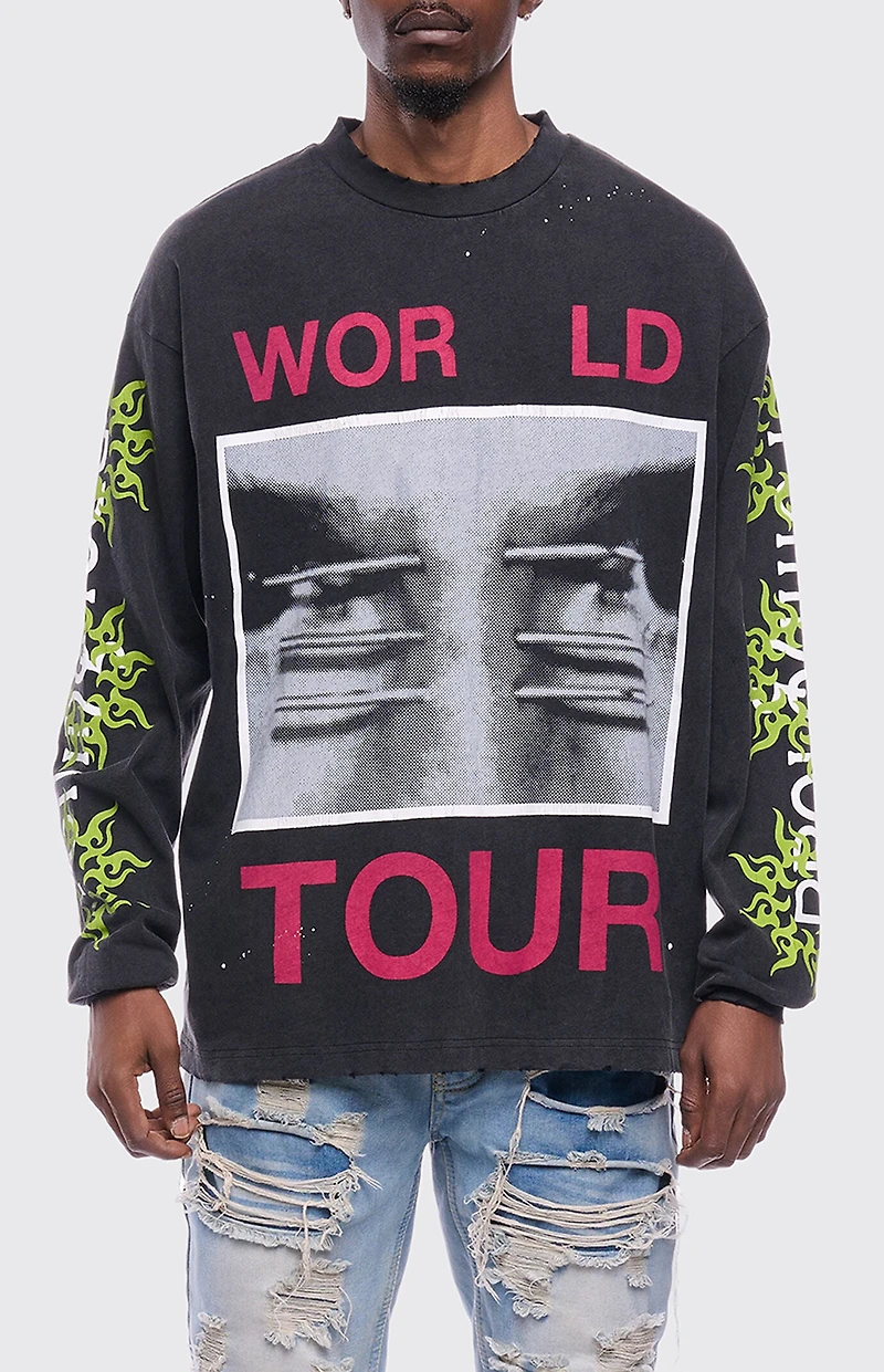Rolling Loud Nailhead Long Sleeve T-Shirt