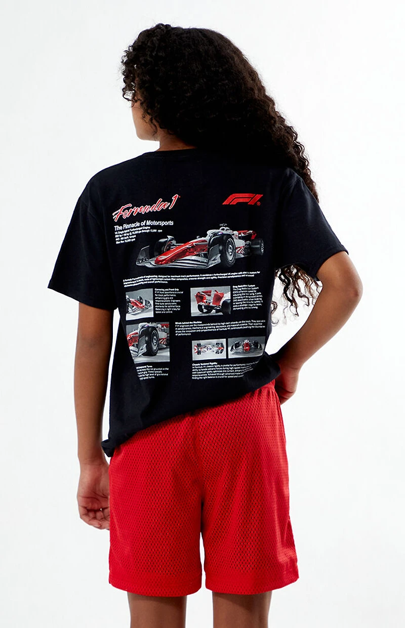 Pacsun Kids Club Pac Red Mesh Soccer Shorts