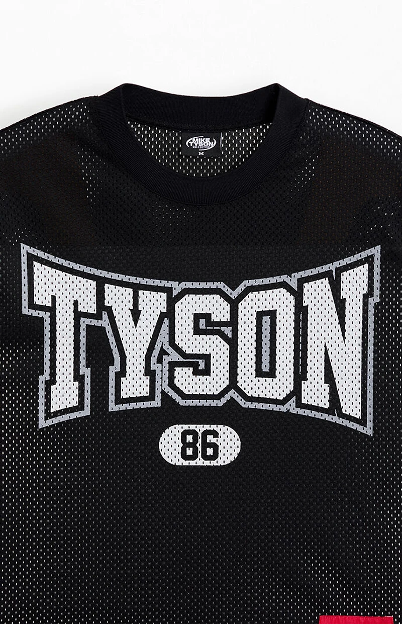 Mike Tyson Black Football Jersey