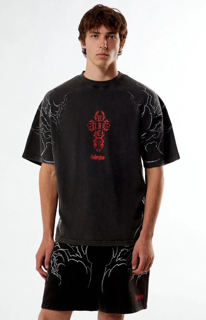 Civil Concrete Sin Acot T-Shirt