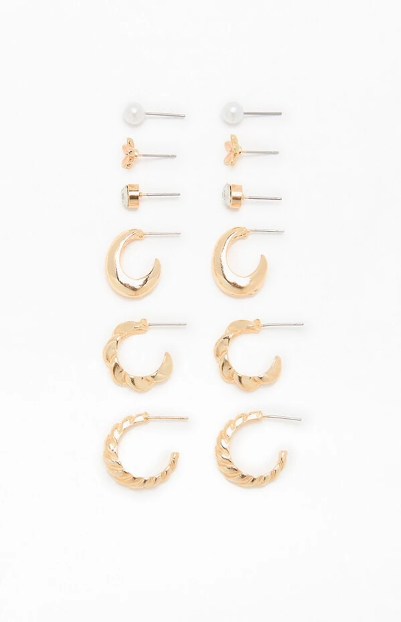 LA Hearts 6 Pack Catalina Earrings