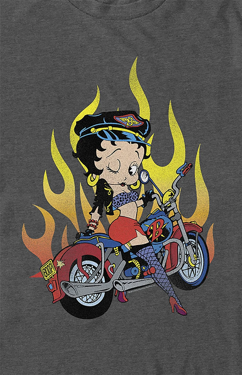 Betty Boop Biker T-Shirt