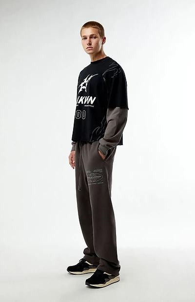 Pacsun Soul Studios Fleece Baggy Sweatpants