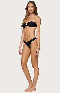 Edikted Starfish Ruched Bikini Bottom
