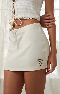 The Met x Pacsun Logo Mini Skirt
