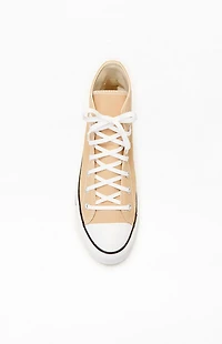 Converse Women's Light Brown Chuck Taylor All Star Lift Platform Sneakers