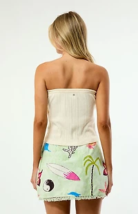 Billabong Lottie Hall Woven Mini Skirt