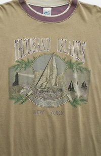 PS VINTAGE 90s Thousand Islands NY Graphic T-Shirt