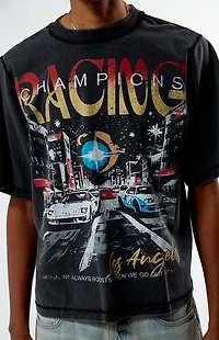 Pacsun LA Racing Cropped T-Shirt