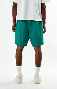 True Religion Curved Nylon Shorts