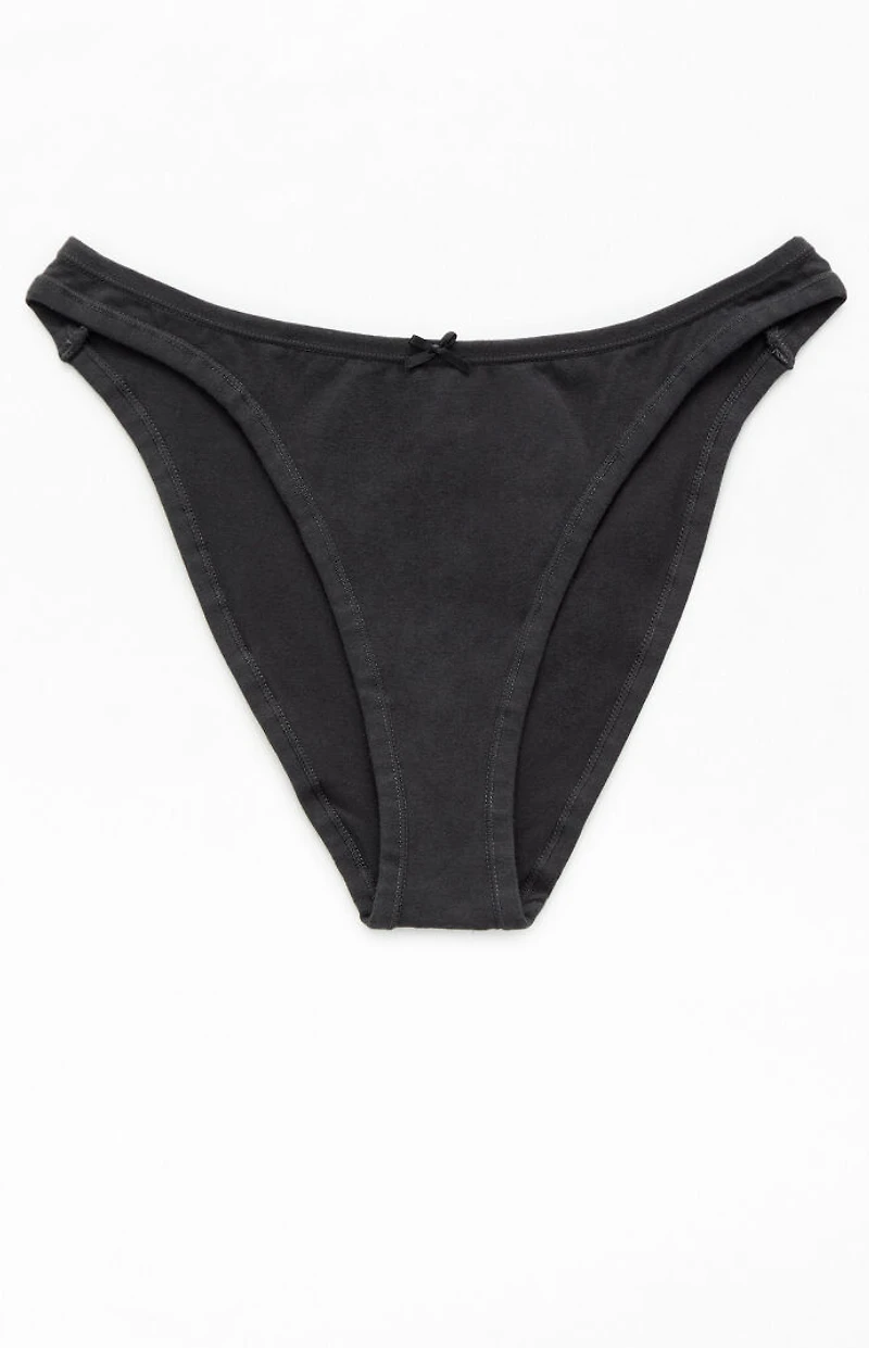 John Galt Black Bikini Brief Underwear