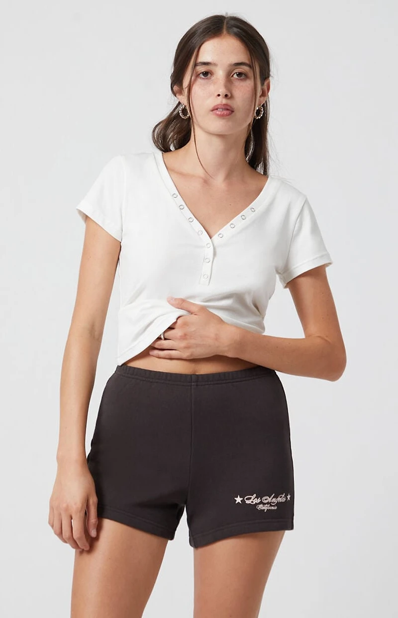 Pacsun LA 00 Slim Sweat Shorts