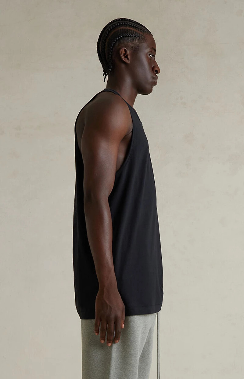 Fear of God ESSENTIALS Jet Black Tank Top