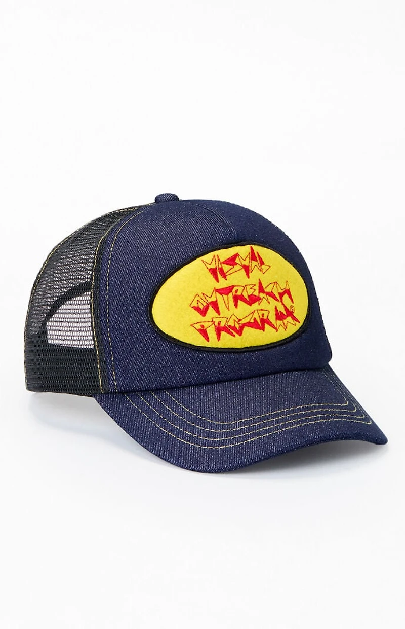 Visual Outreach Program Paradise Contrast Trucker Hat