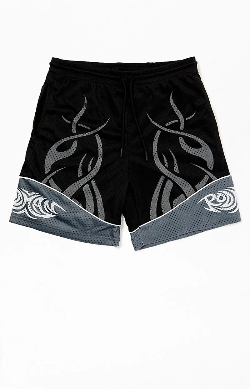RODMAN BRAND Tribal Mesh Shorts