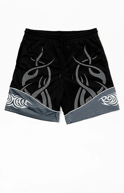 RODMAN BRAND Tribal Mesh Shorts