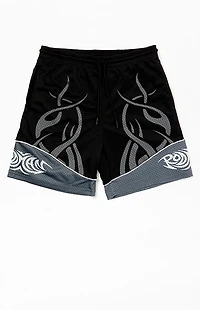 RODMAN BRAND Tribal Mesh Shorts