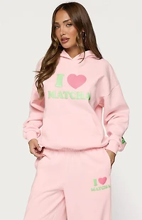 Edikted I Heart Matcha Hoodie