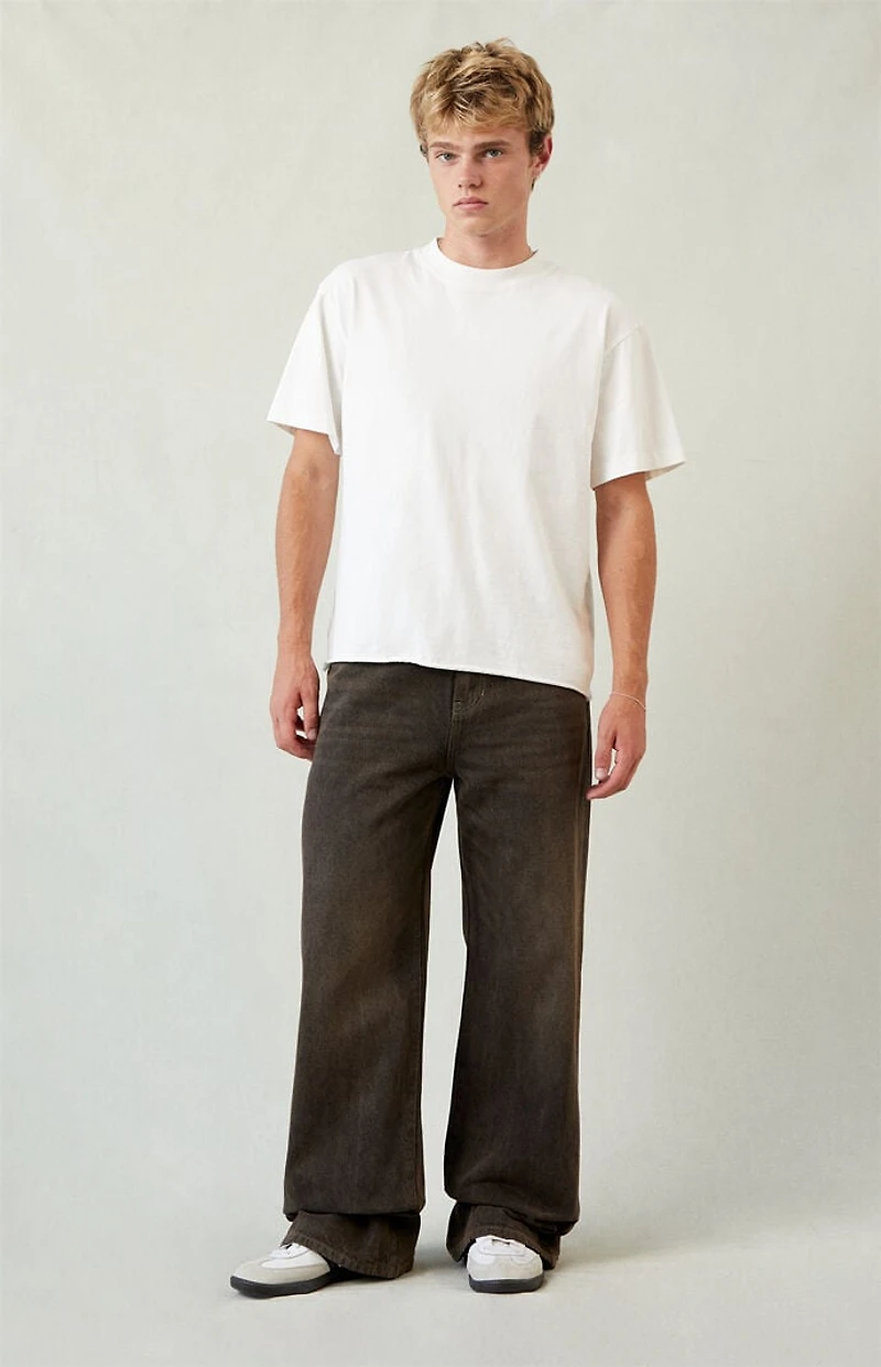 Pacsun Blake Extreme Baggy Jeans Overdyed Brown