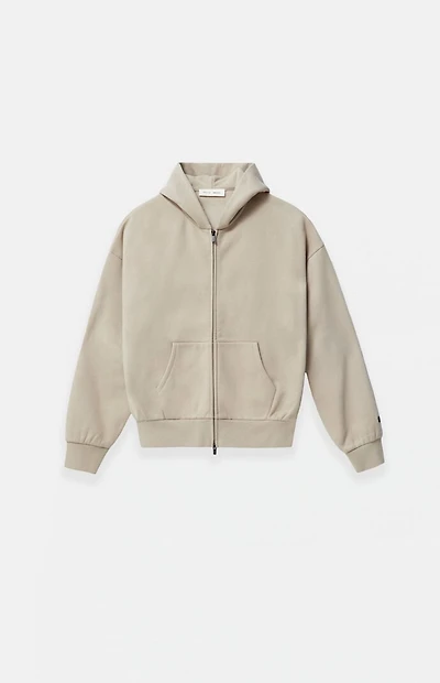 Fear of God ESSENTIALS Kids Timber Full Zip Fleece Hoodie