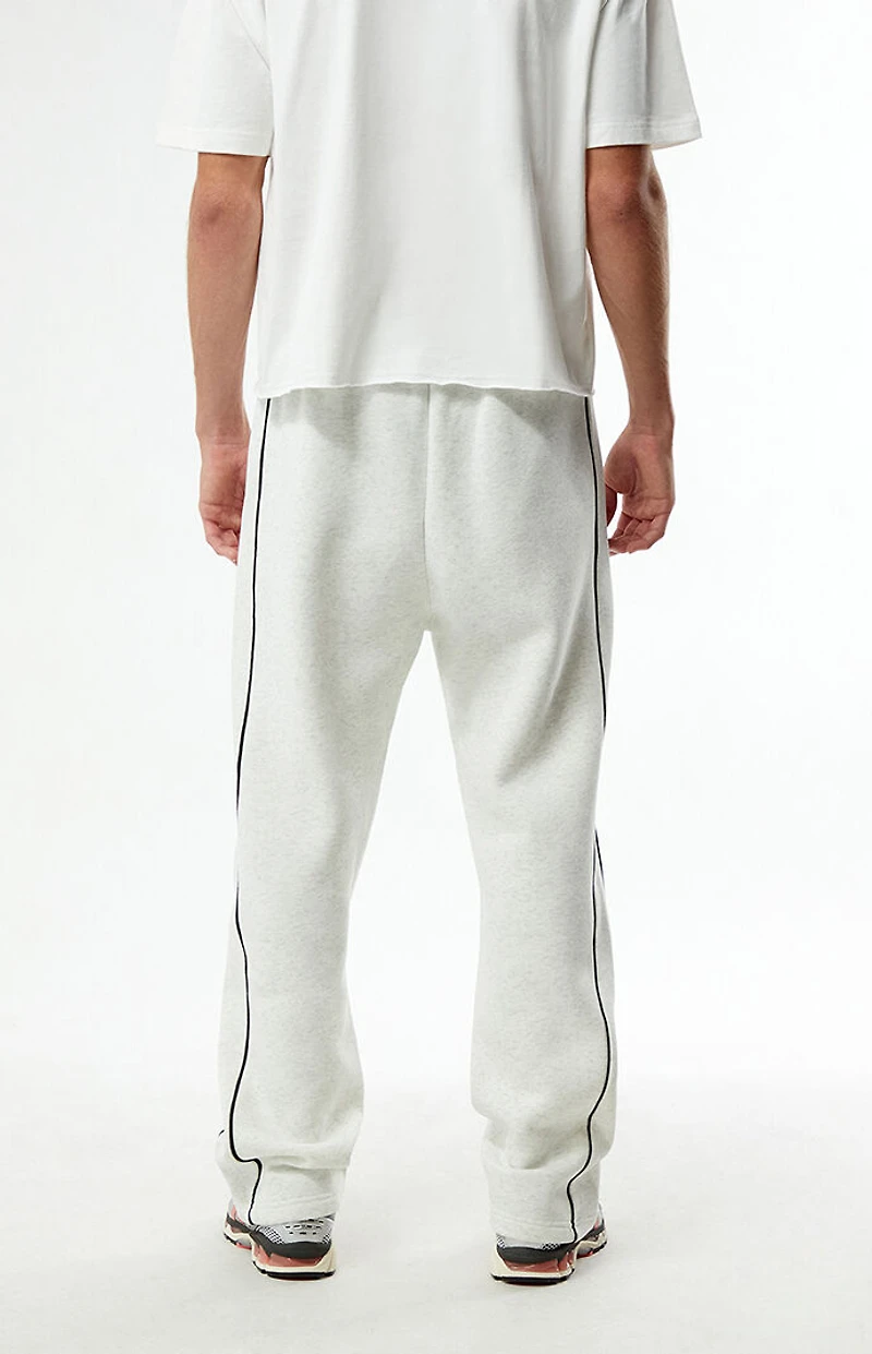 Pacsun Gray Piping Track Sweatpants