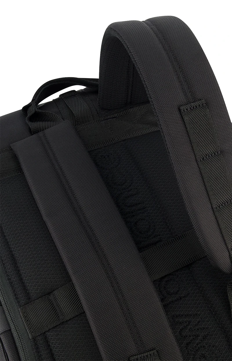 New Balance Black Legacy Icon Flap Backpack