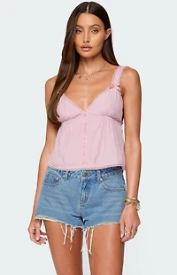 Edikted Andea Babydoll Tank Top