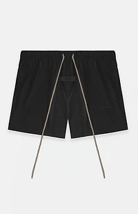 Fear of God ESSENTIALS Black Nylon Running Shorts