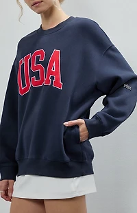HYPE & VICE USA Offside Crew Neck Sweatshirt