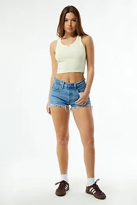 Levi's 501 Original Medium Blue Denim Shorts
