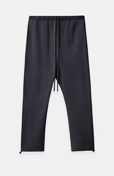 Fear of God ESSENTIALS Vintage Black Active Trace Relaxed Sweatpants
