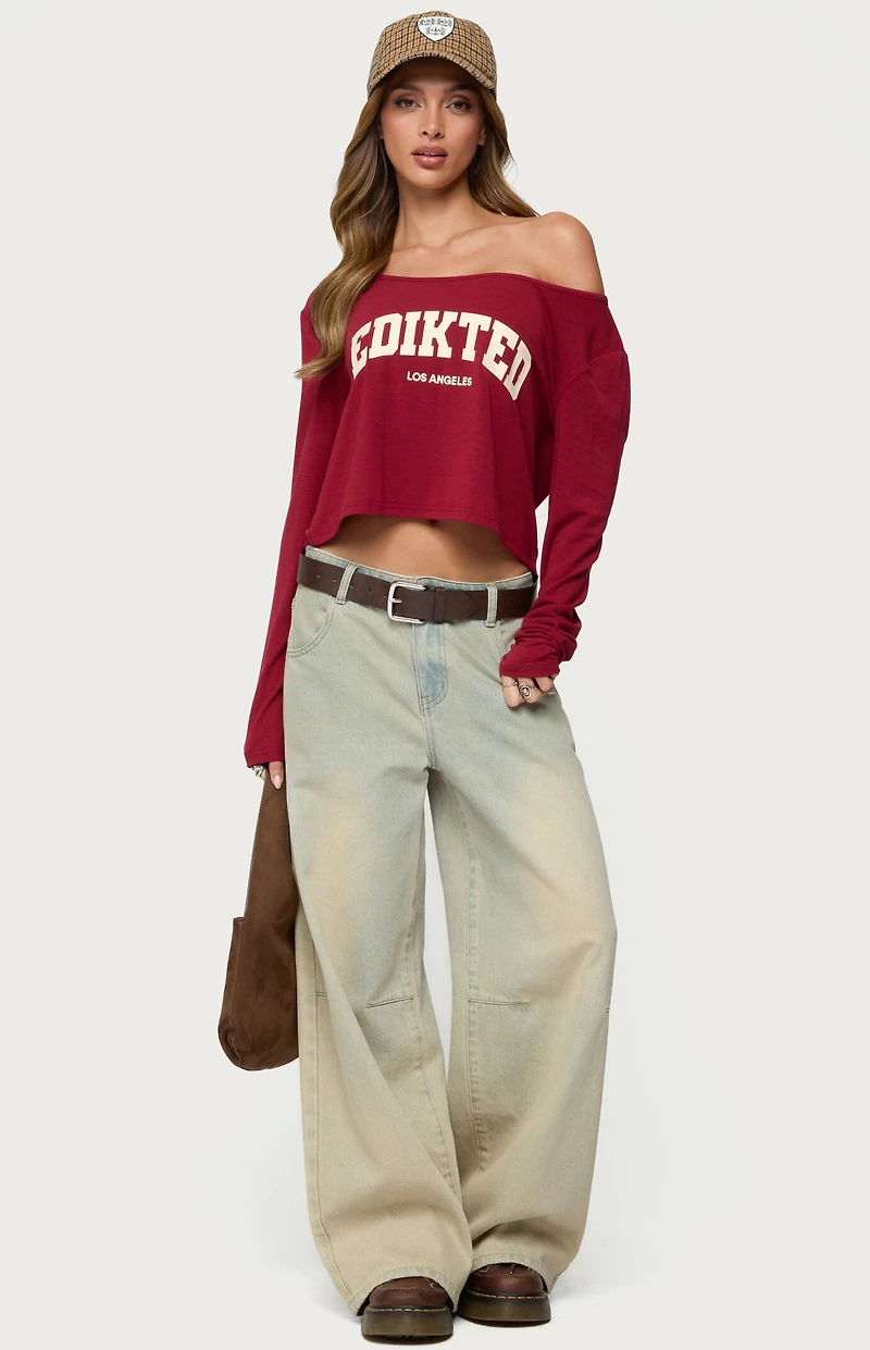 Edikted La Babe Off Shoulder Top