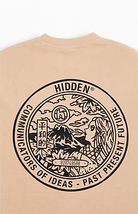 Hidden NY Tan Peace Plate T-Shirt