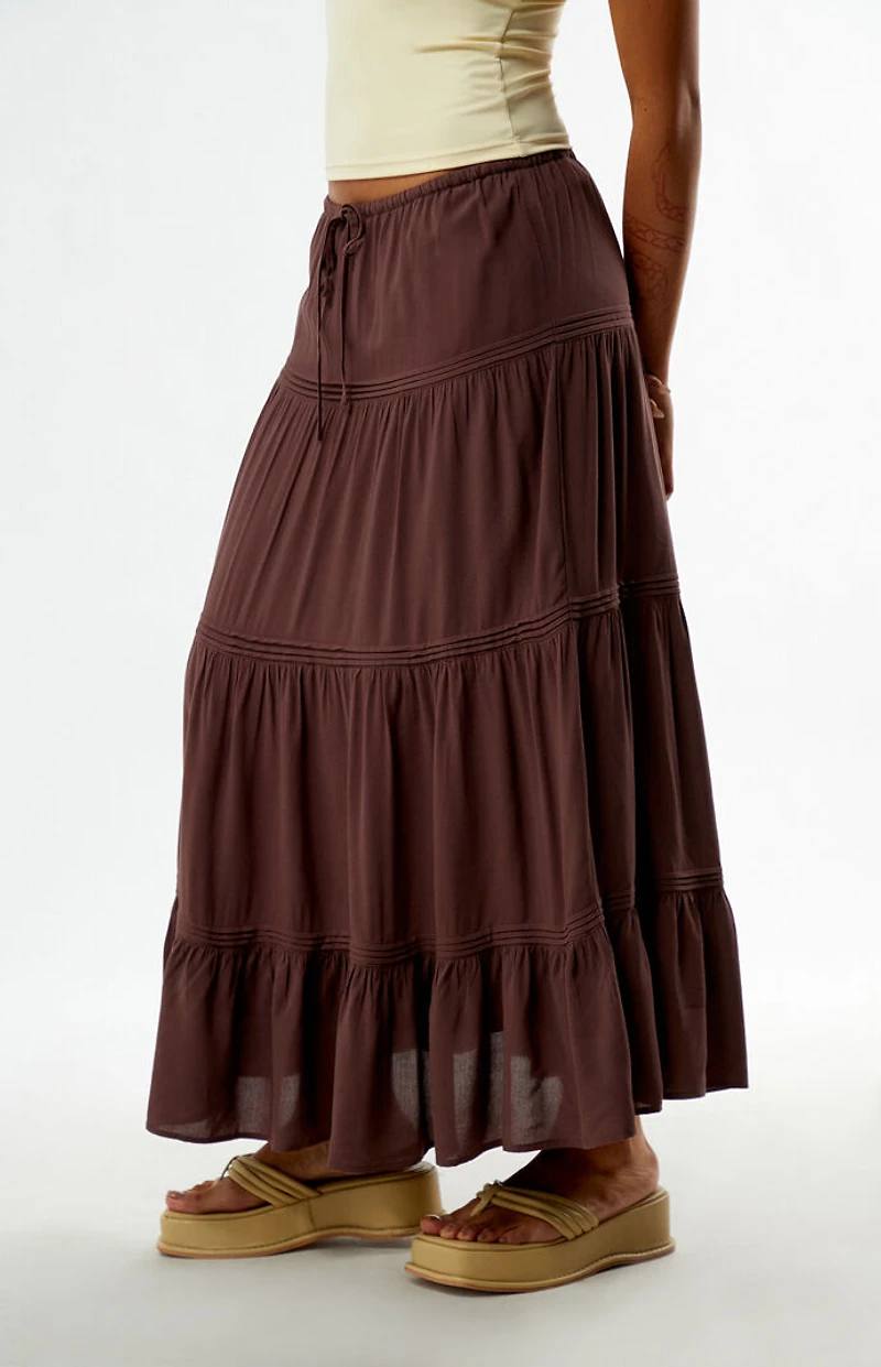 Your Favorite Tiered Maxi Skirt