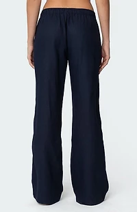 Edikted Yasmine Linen Look Pants