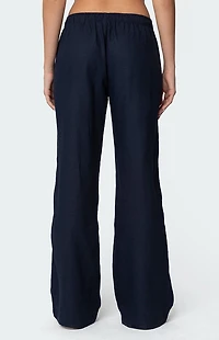 Edikted Yasmine Linen Look Pants